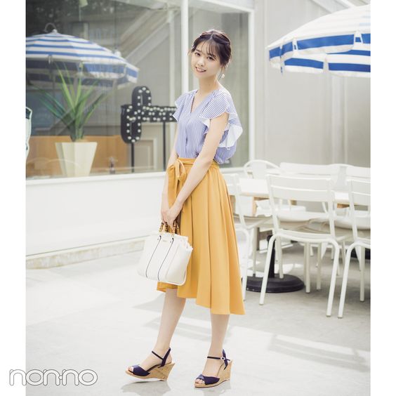 春夏　流行　穿搭